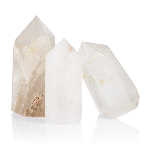 Kryształ górski słupek mleczny