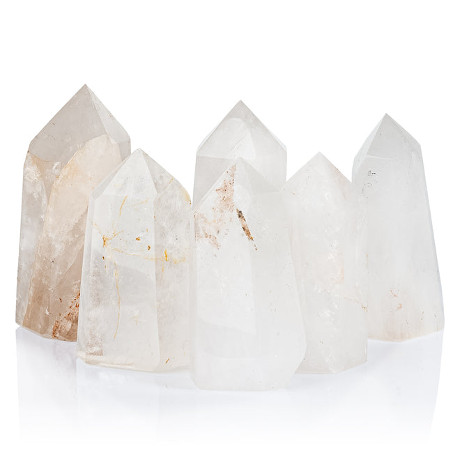 Kryształ górski słupek mleczny