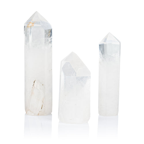 Kryształ górski słupek transparentny