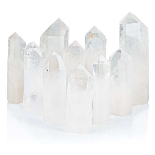 Kryształ górski słupek transparentny