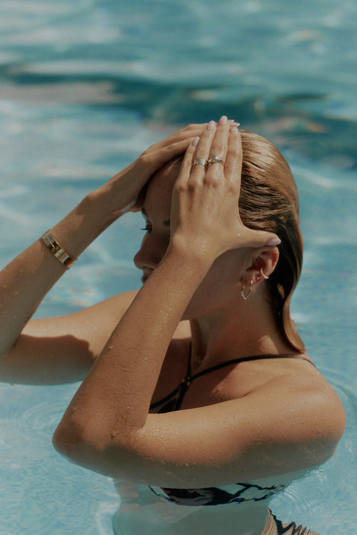 Szeroki pierścionek Basic Elements