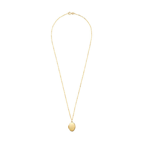 Złoty personalizowany medalion