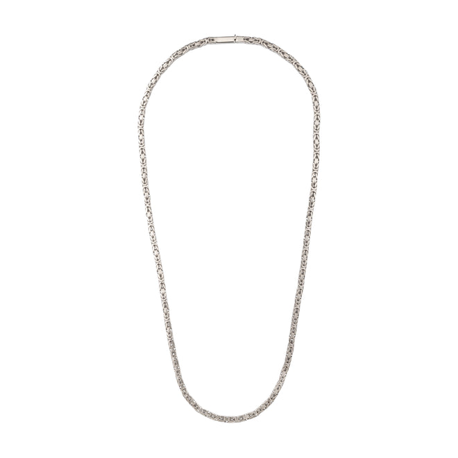 Naszyjnik Royal Chain z białego złota