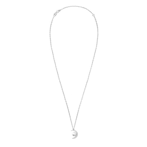 Srebrny choker New Moon