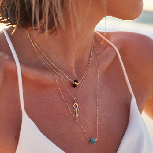 Złoty naszyjnik Anuket