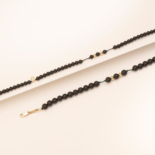 Złoty naszyjnik Trzecie Oko 6 mm