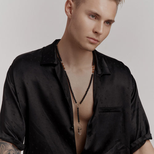 Złoty naszyjnik Trzecie Oko 6 mm