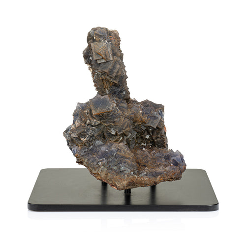 Fluoryt niebieski klaster