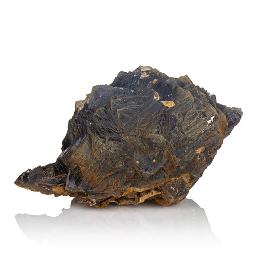 Fluoryt niebieski klaster