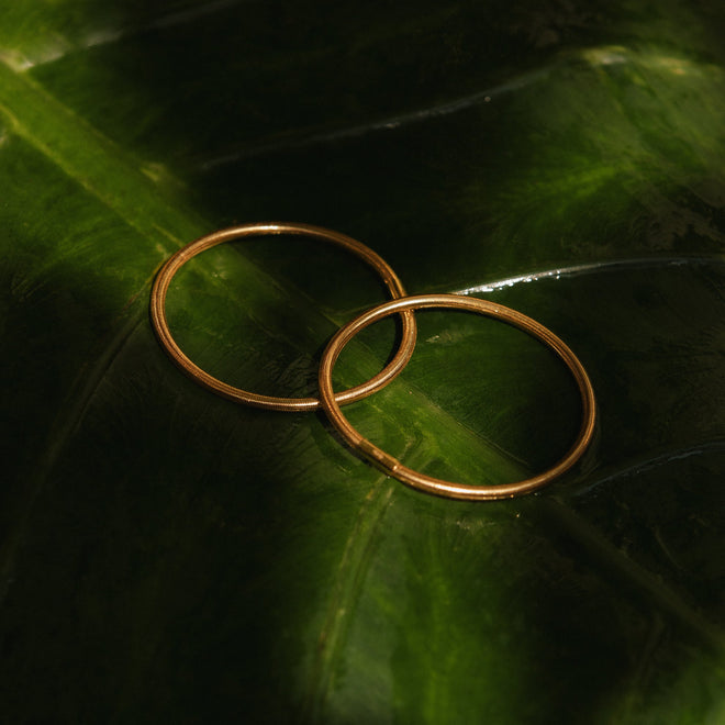 Gold Silk Bracelet