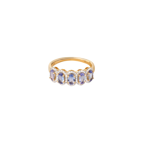 Éclat Blue Tanzanite Ring