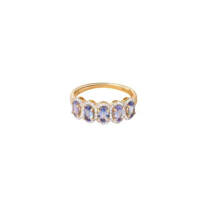 Éclat Blue Tanzanite Ring