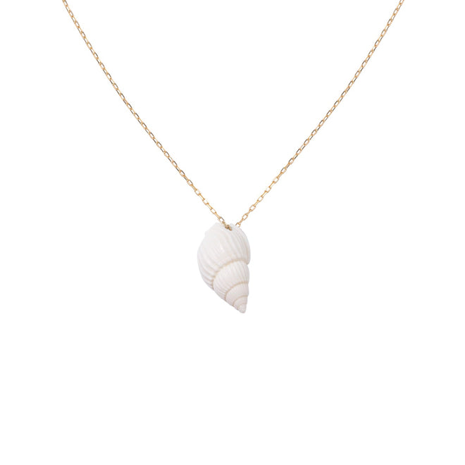 Złoty naszyjnik Spiral Shell