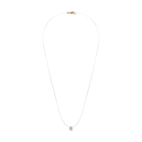 Złoty naszyjnik Invisible Gem